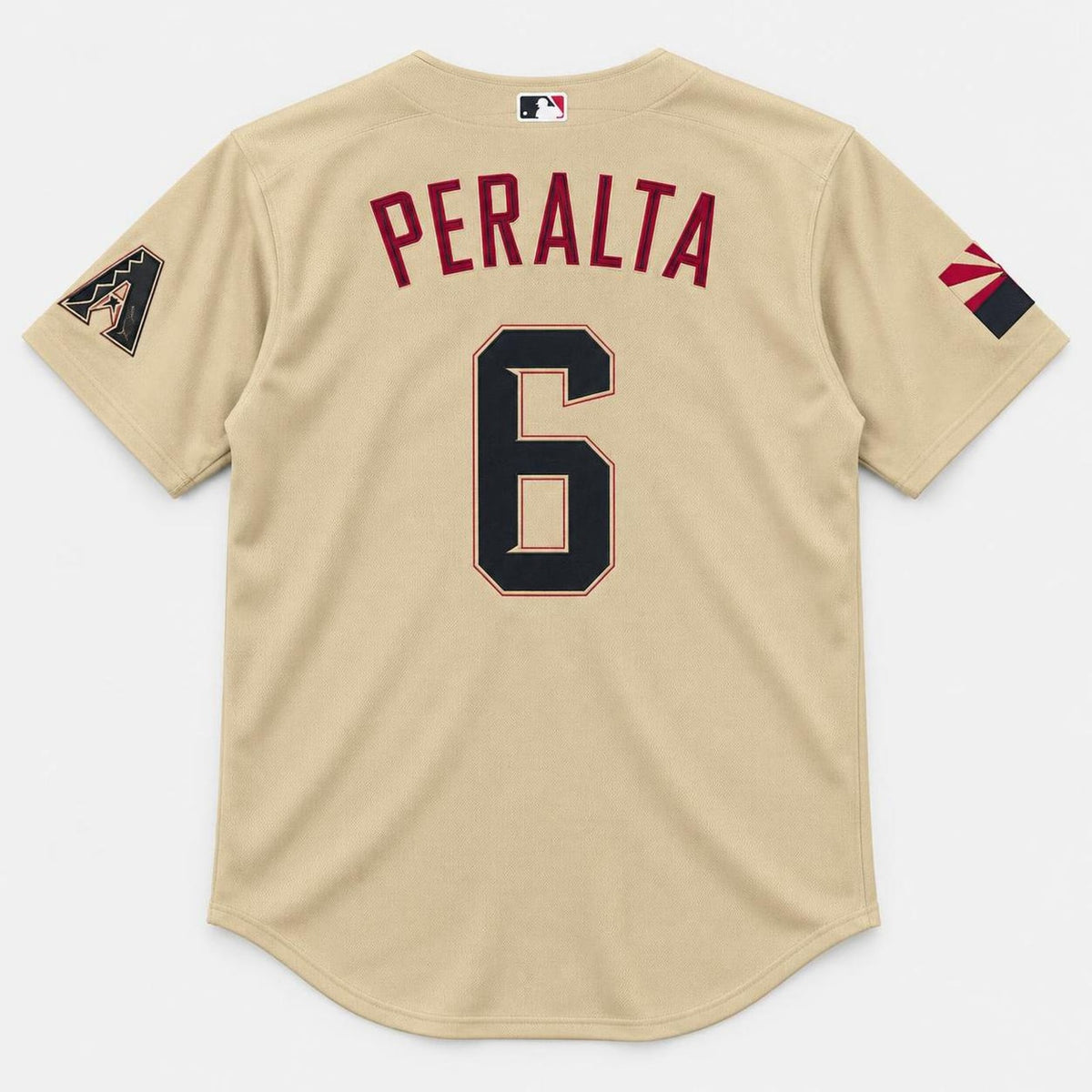 Peralta 6 Serpientes Baseball Jersey - 6