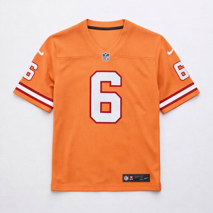 Mayfield 6 Orange Football Jersey