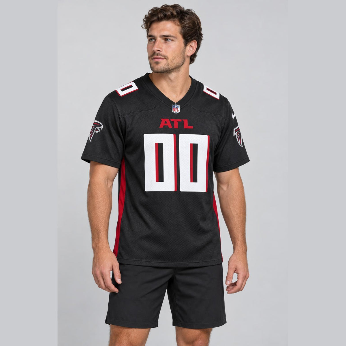 Atl Game Day Football Jersey - Custom Name and Number - 5