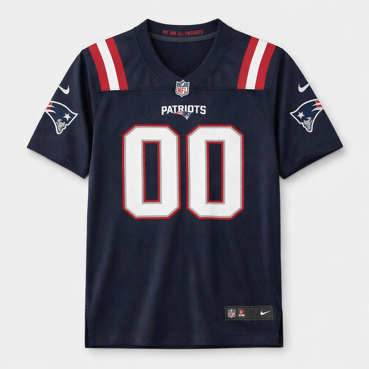 Patriots Any Name 00 Football Jersey