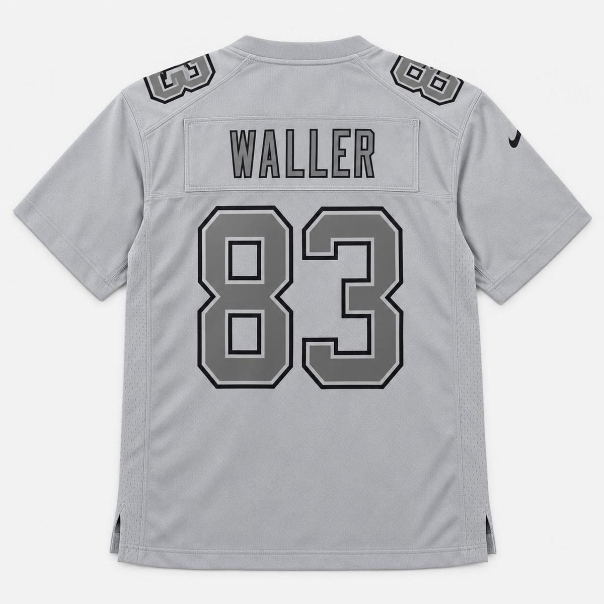 Waller 83 Raiders Football Jersey Gray - 2