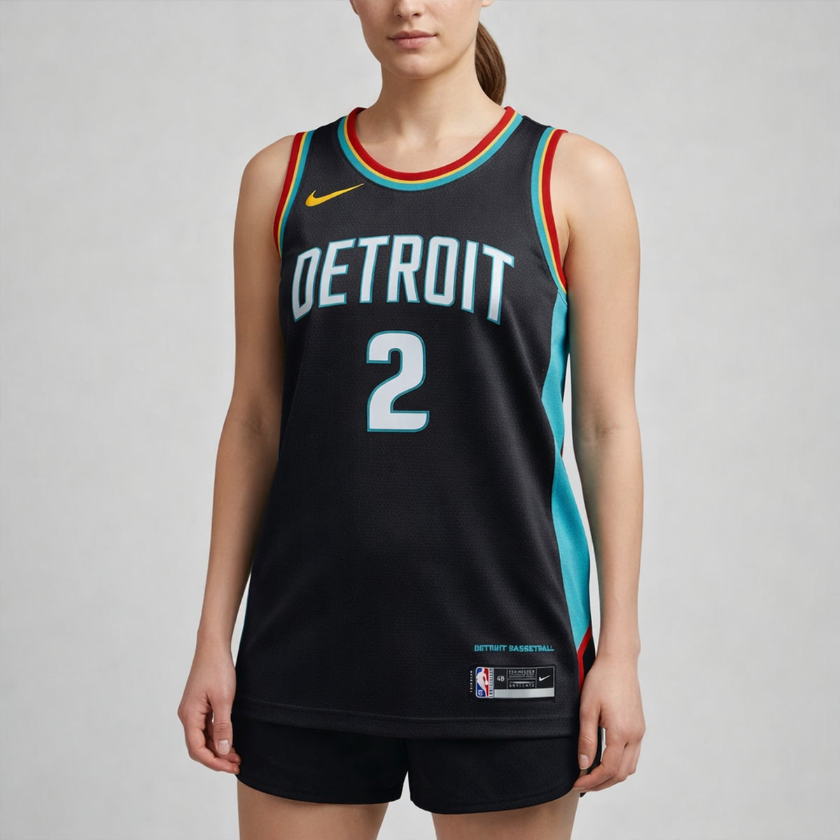 Cunningham 2 Detroit Basketball Jersey - 5