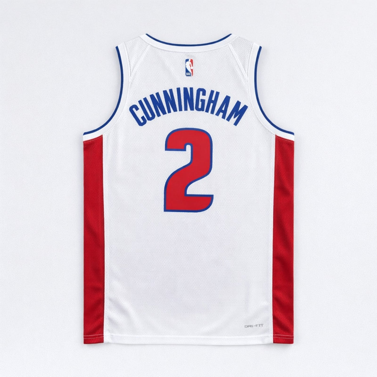 Cunningham 2 Detroit Pistons White Basketball Jersey - 2