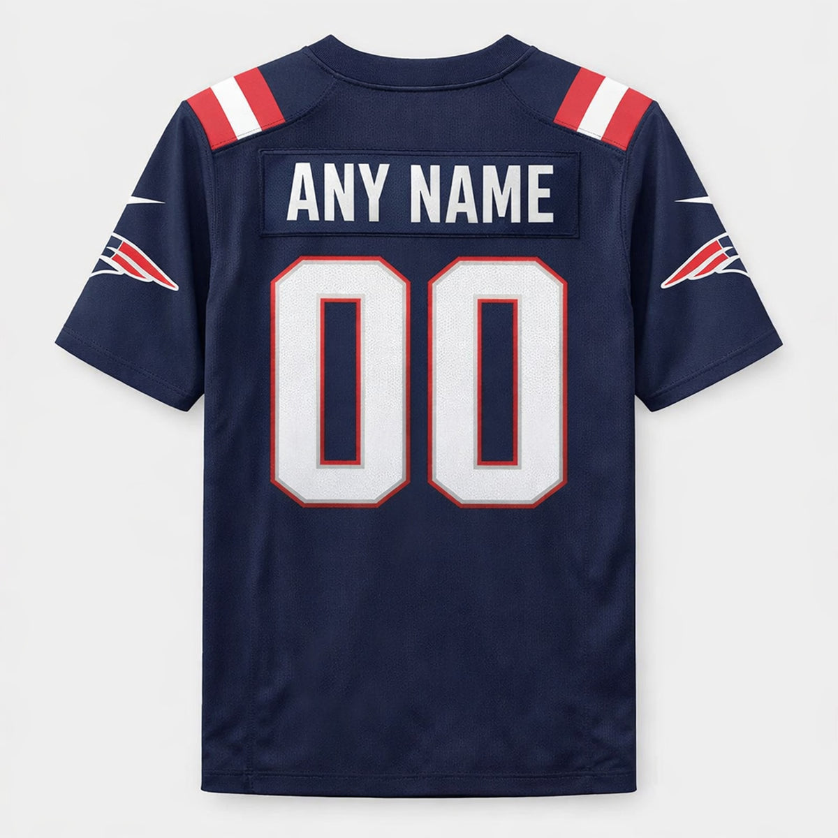 Patriots Any Name 00 Football Jersey - 2