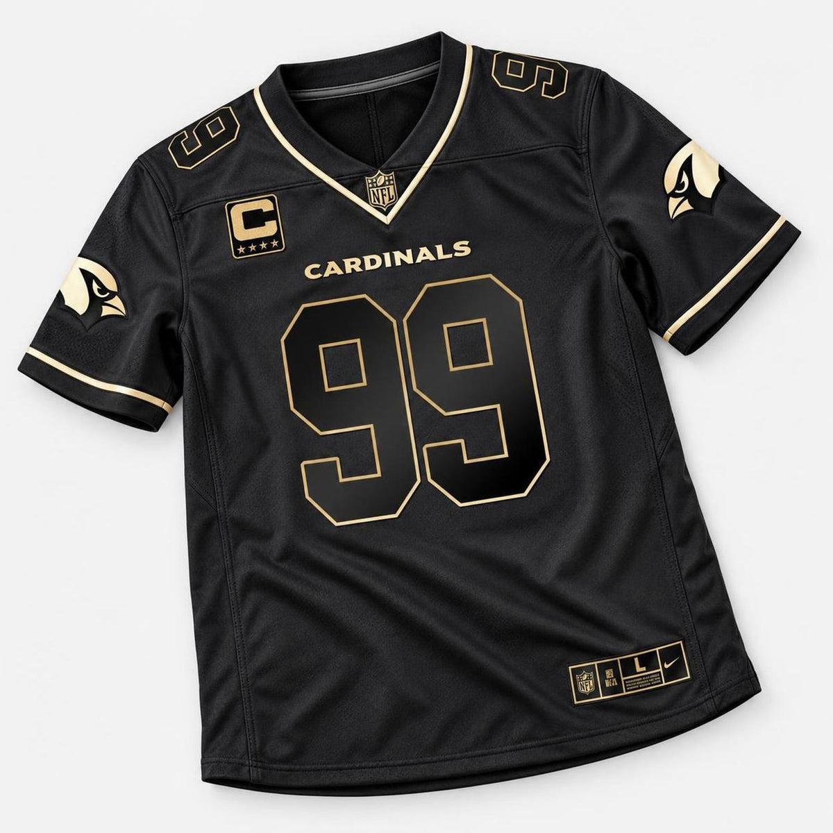 Watt 99 Cardinals Football Jersey - 8