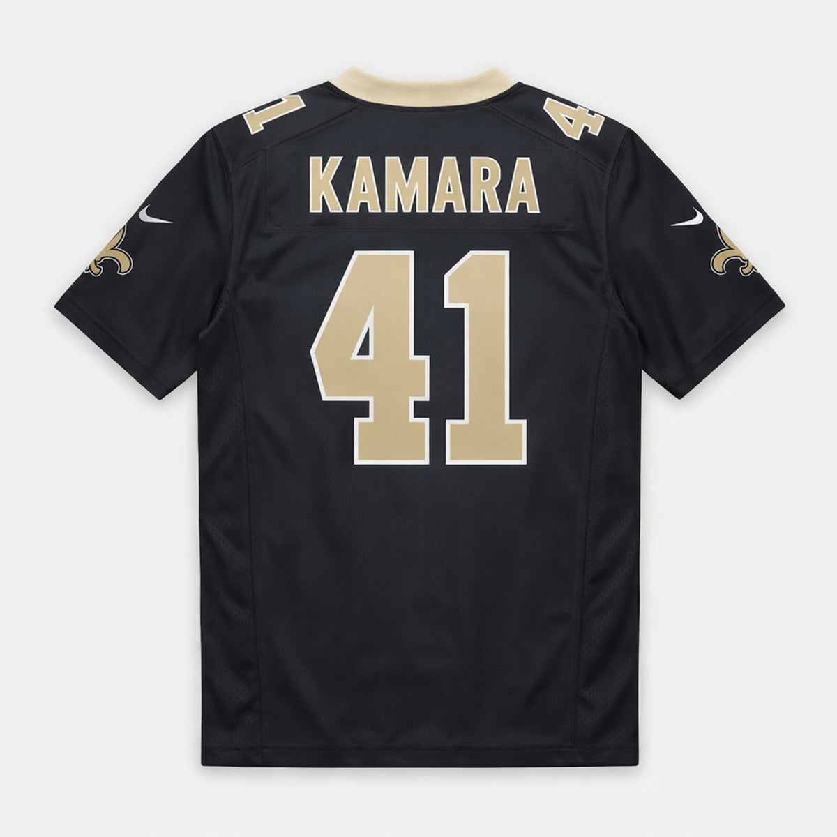 Kamara 41 New Orleans Football Jersey Black - 2