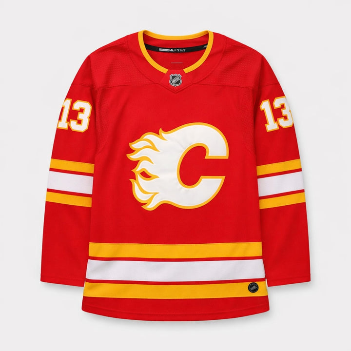 Gaudreau 13 Calgary Flames Red Hockey Jersey