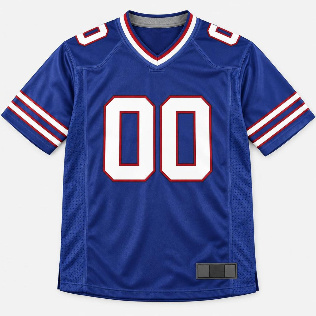 Royal Buffalo Football Jersey - Custom Name and Number - 1