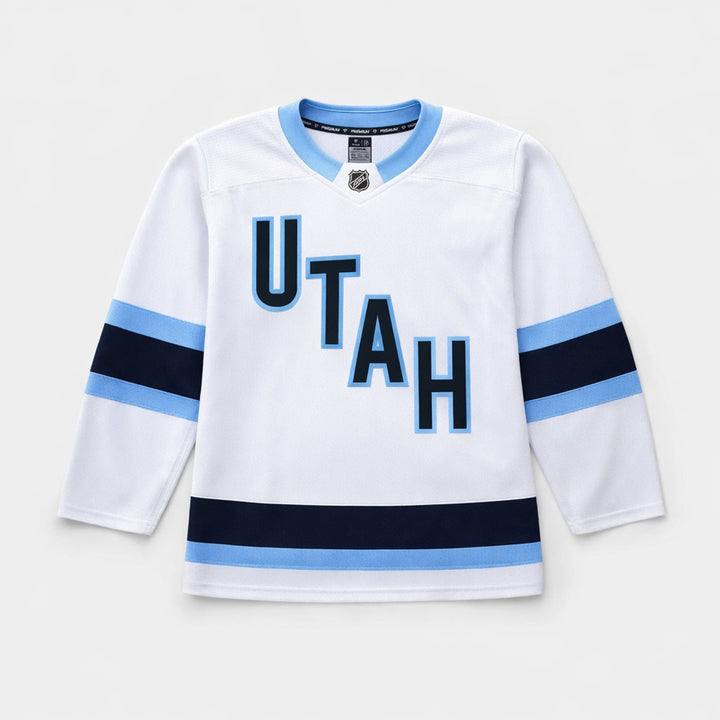 Utah White Hockey Jersey