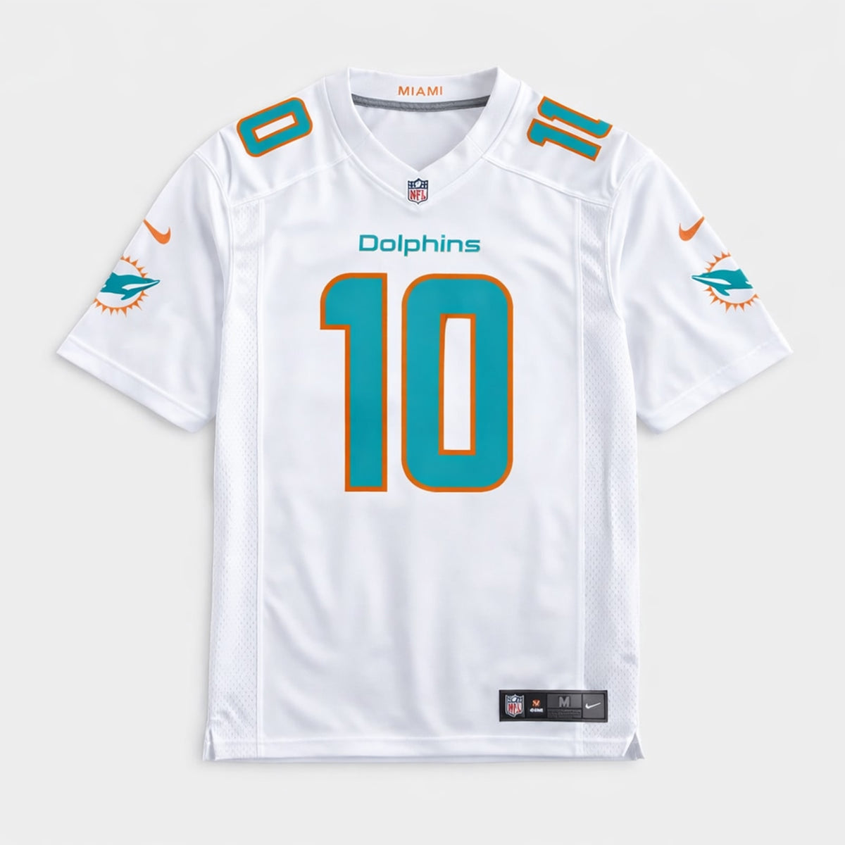 Hill 10 Dolphins Football Jersey - 1