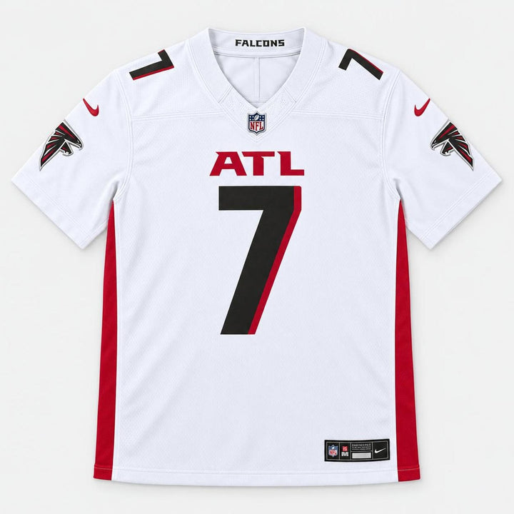 Robinson 7 Atlanta White Football Jersey