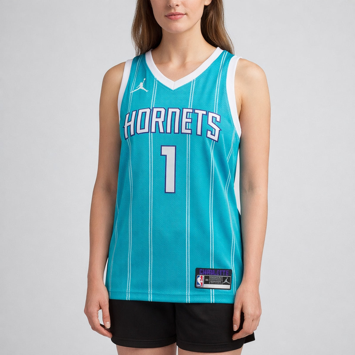 Ball 1 Hornets Basketball Jersey - 5