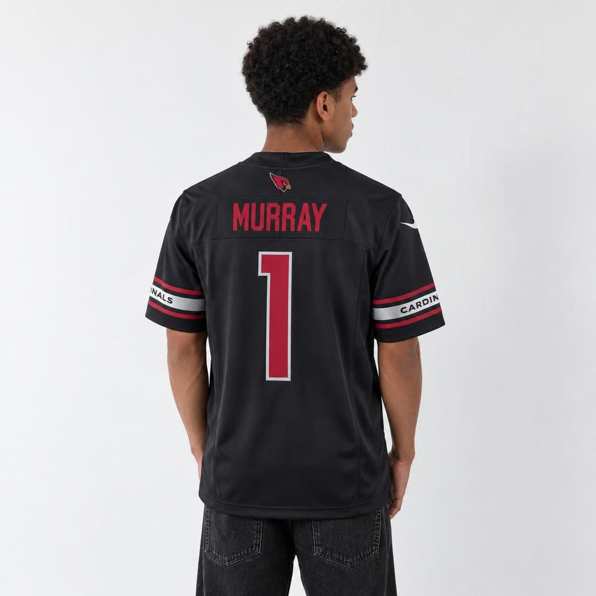 Murray 1 Black Football Jersey - 3
