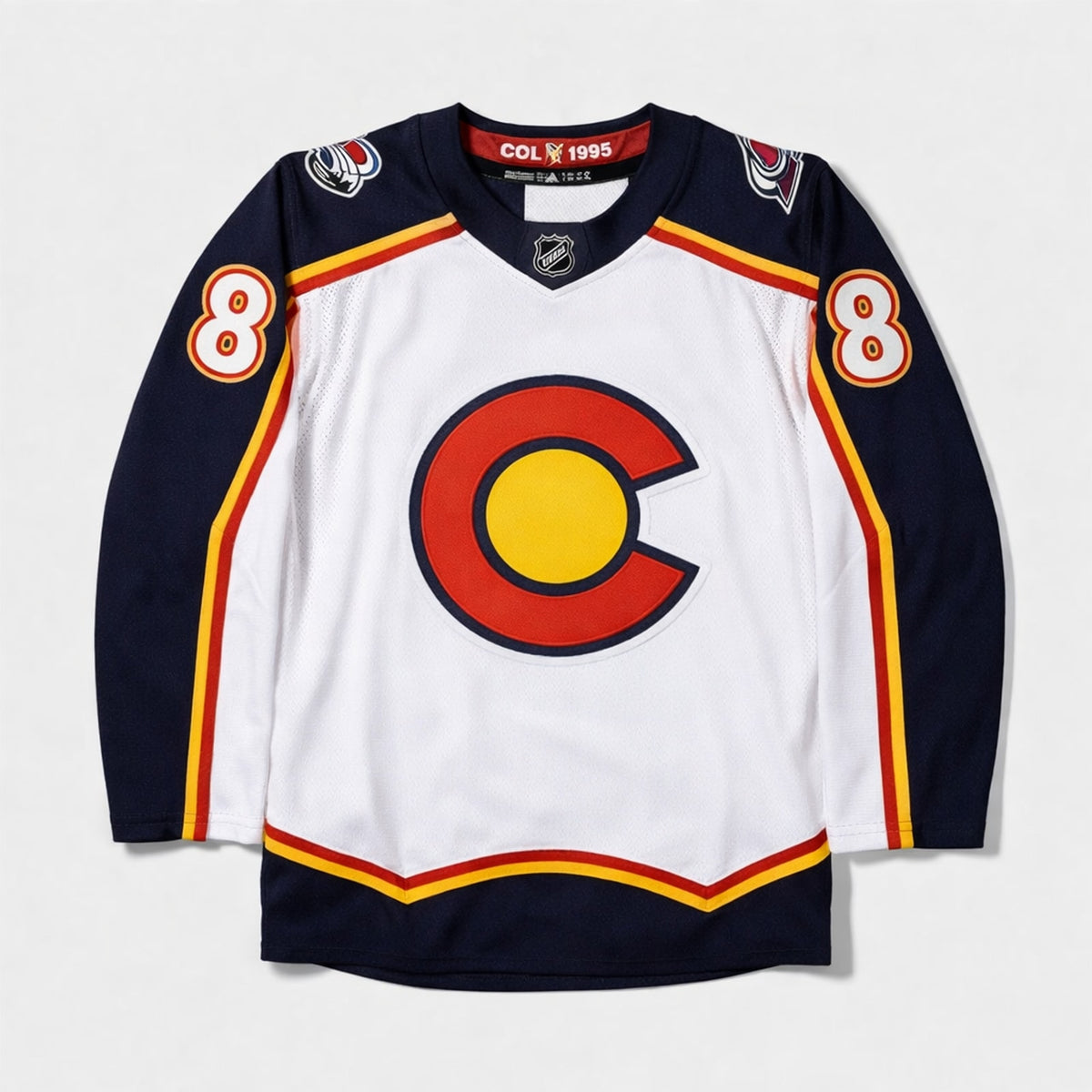 Makar 8 Avalanche Hockey Jersey - 1