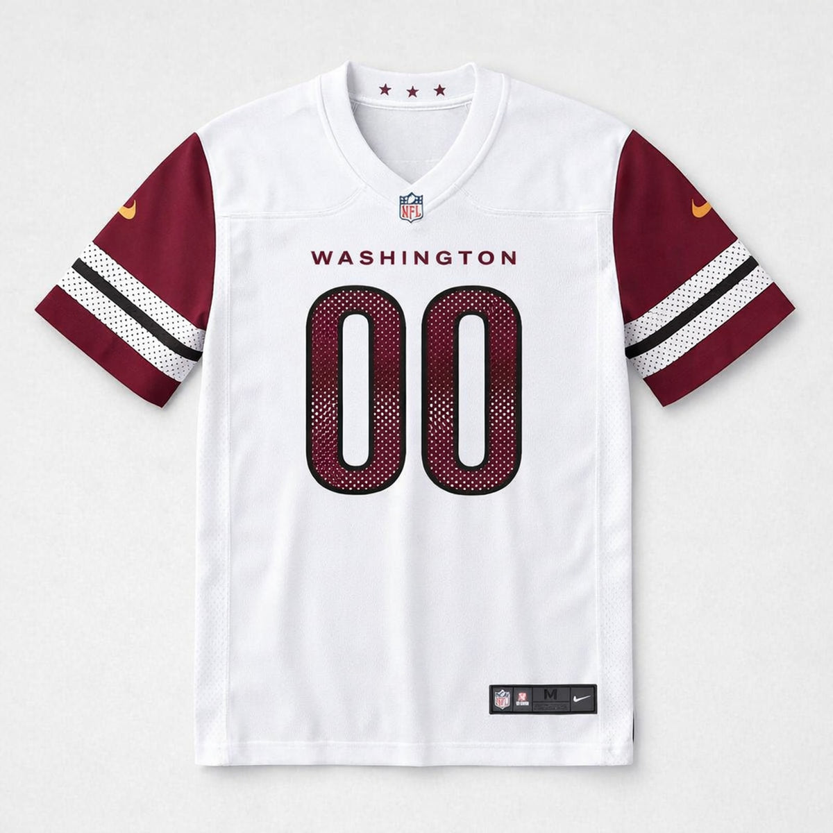 White Washington Football Jersey – Custom Name and Number - 1