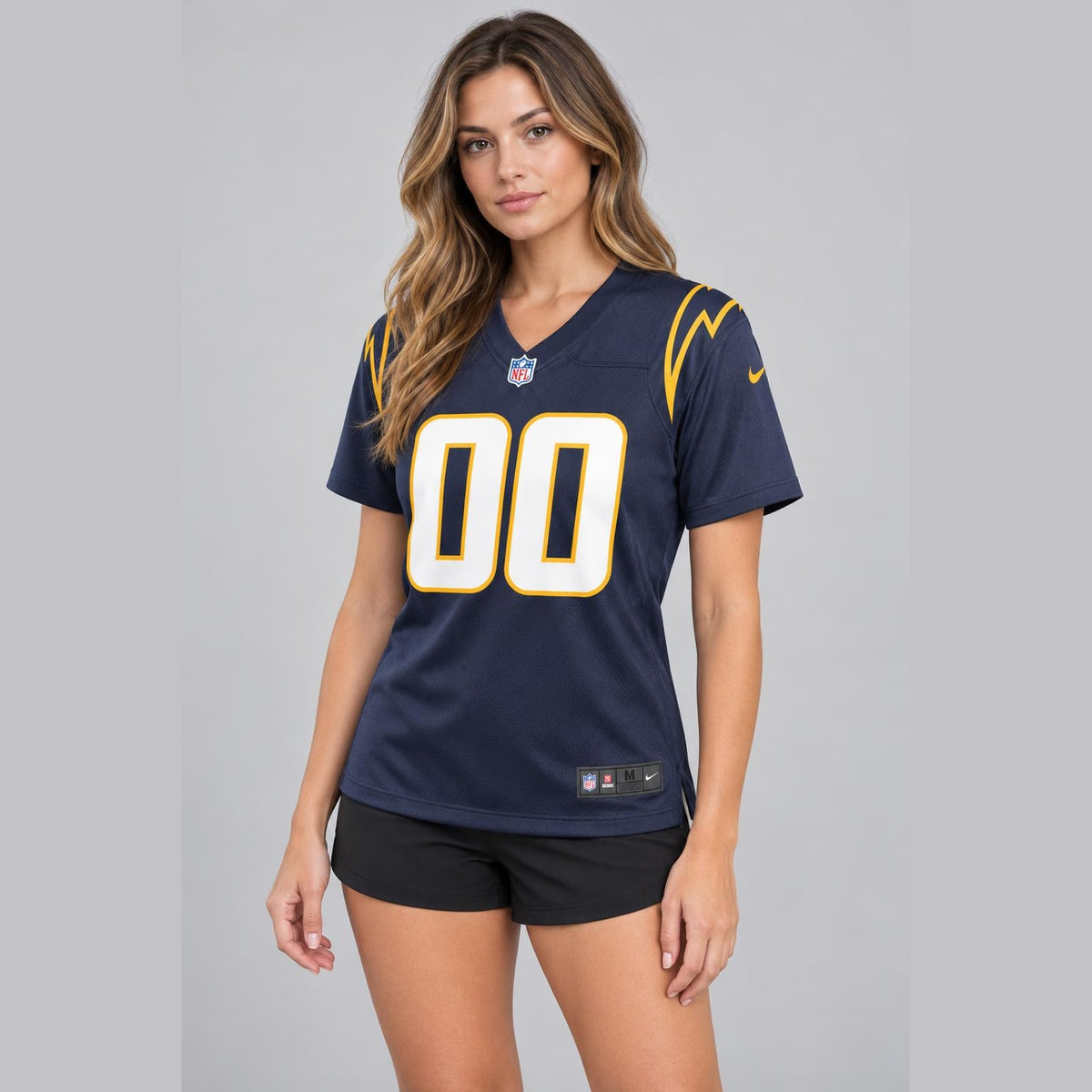 Navy Bolt Football Jersey – Custom Name and Number - 5