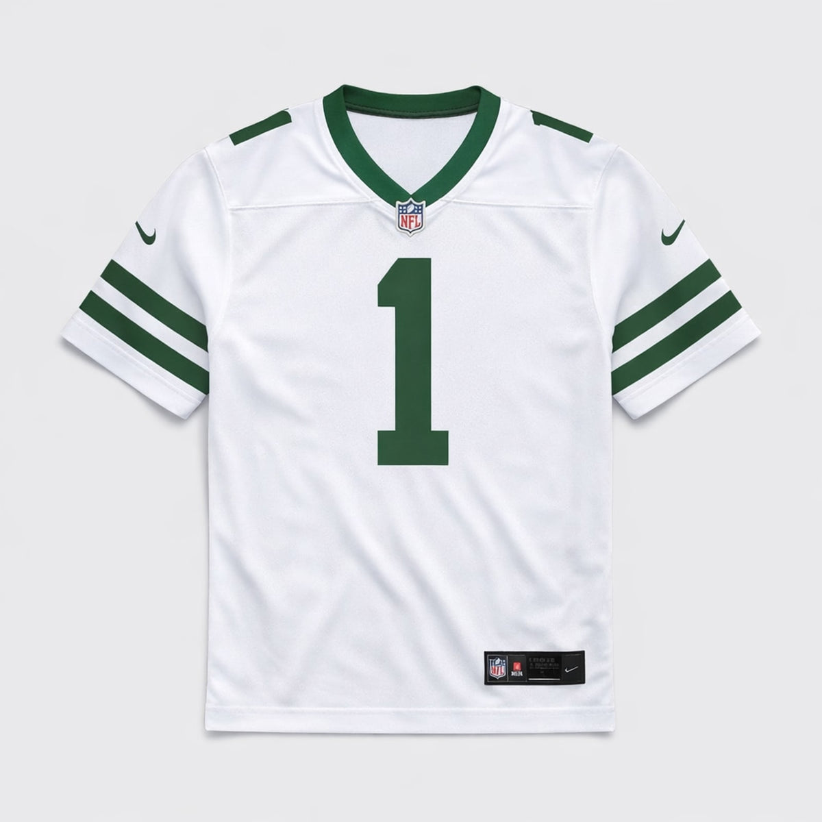Gardner 1 White Football Jersey - 1