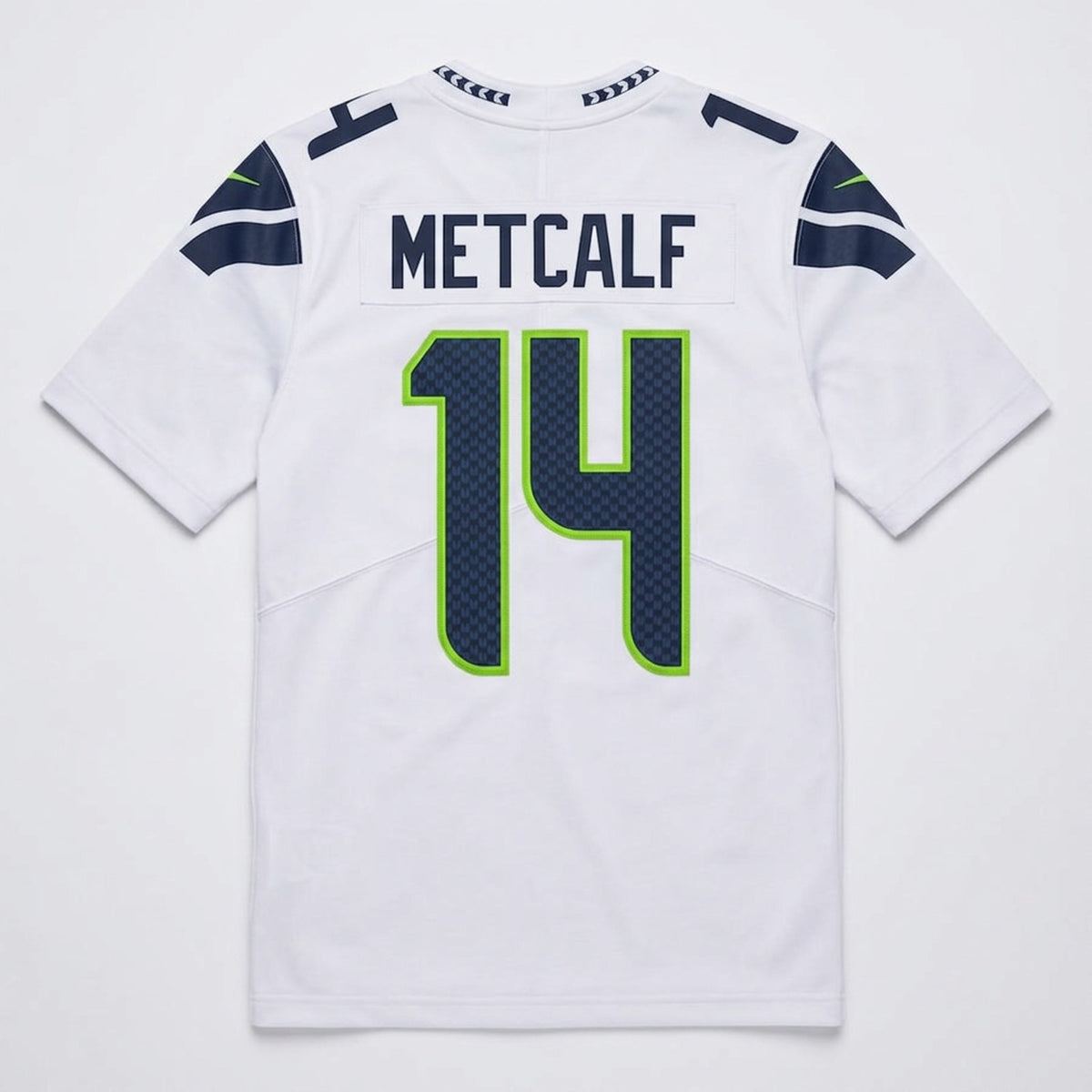 Metcalf 14 Seattle Football Jersey White - 2
