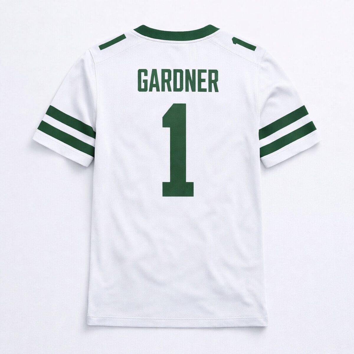 Gardner 1 White Football Jersey - 2