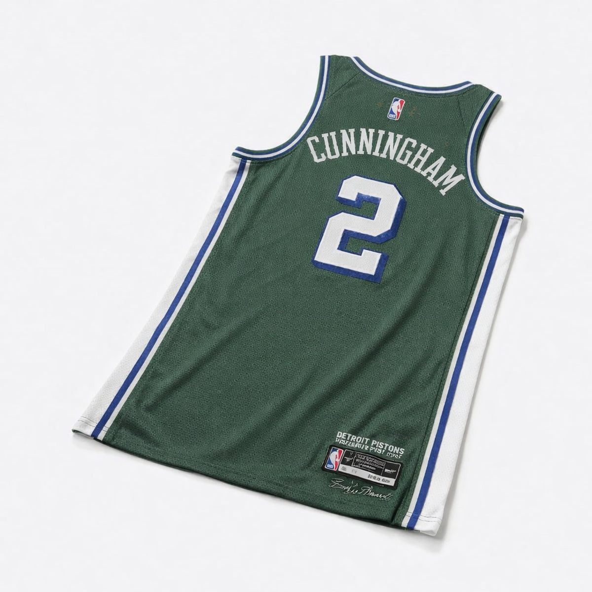 Cunningham 2 Detroit City Edition Basketball Jersey - 3