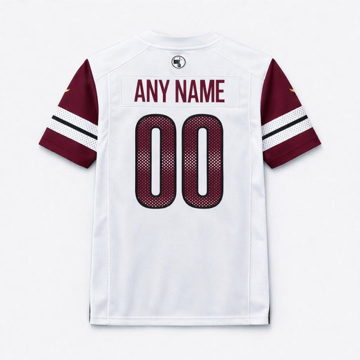 White Washington Football Jersey – Custom Name and Number
