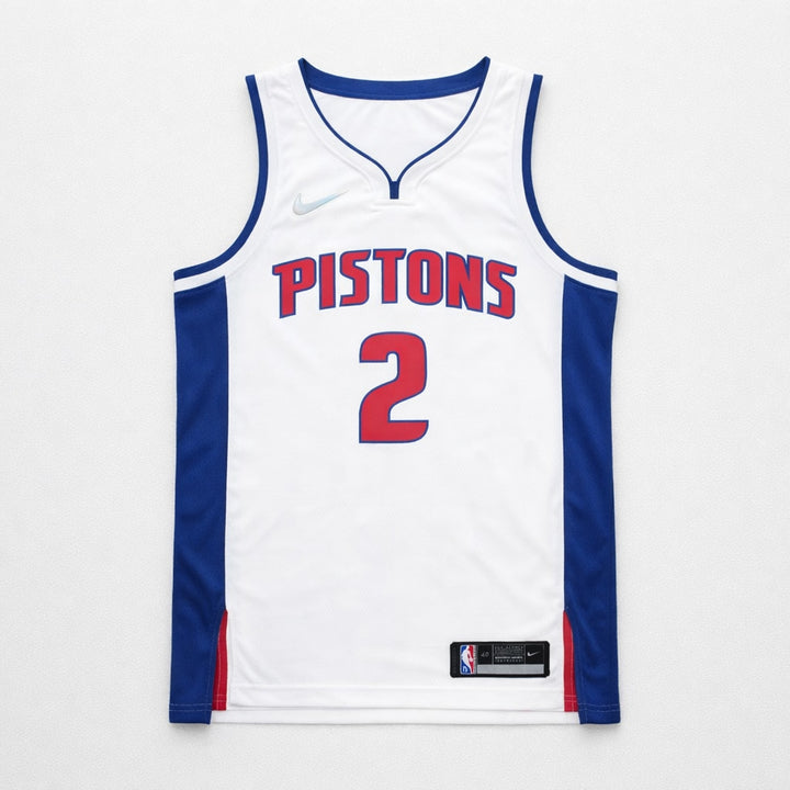 Cunningham 2 Pistons White Basketball Jersey