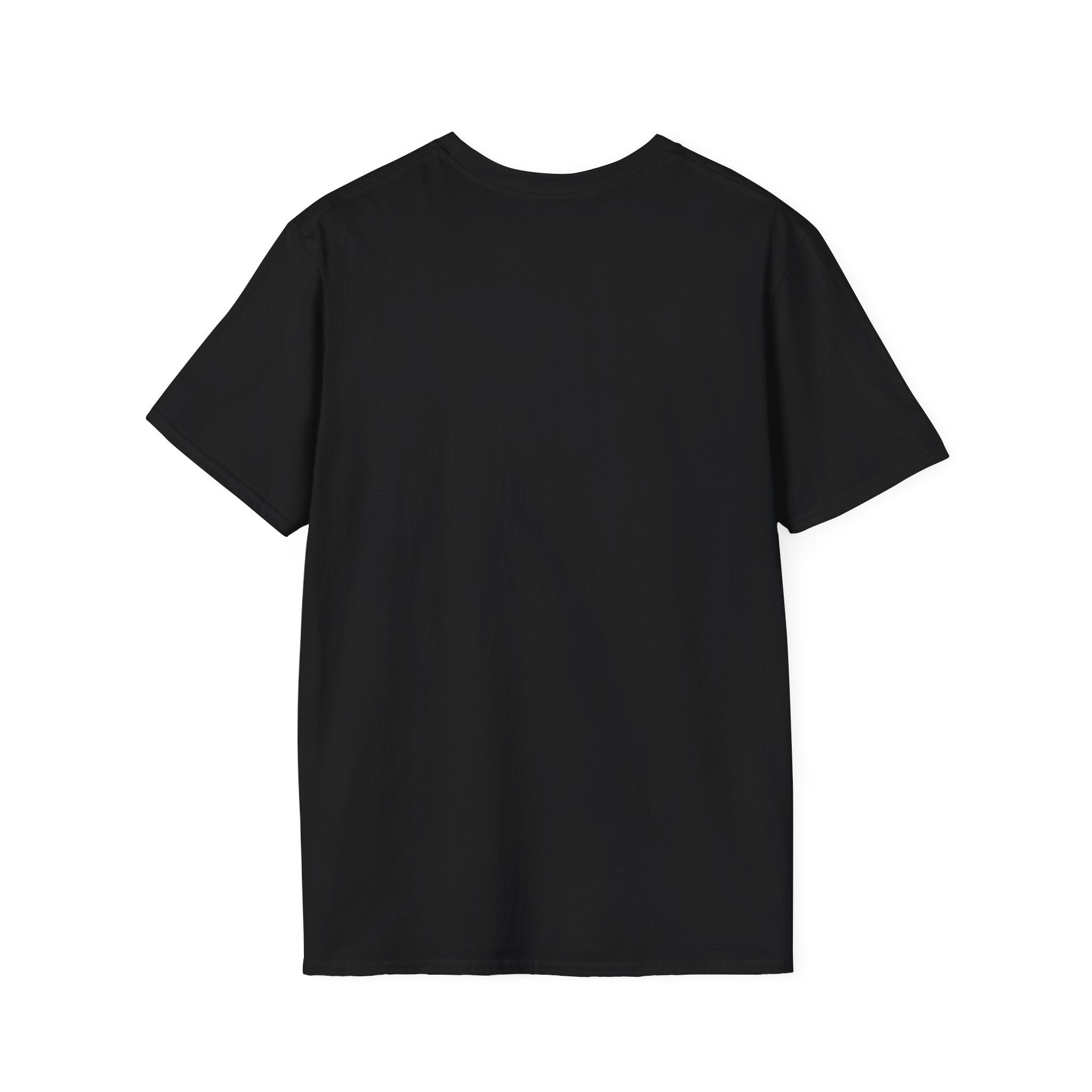 Black t-shirt, plain back — hand-lettered A Girl's Gotta Have Options on the front