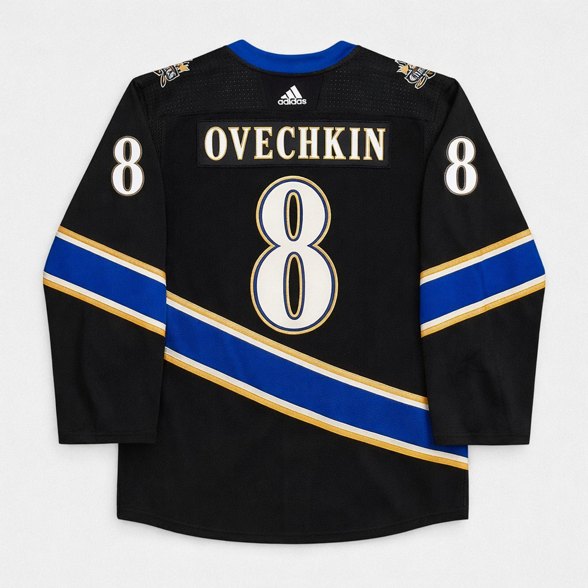 Ovechkin 8 Capitals Hockey Jersey - 2