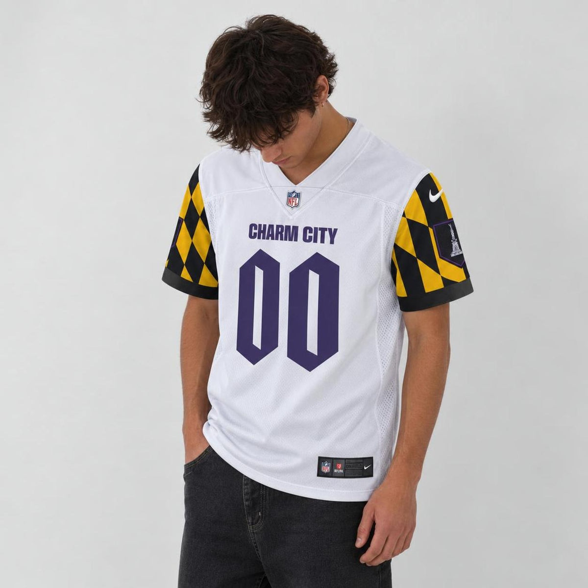 Charm City Football Jersey - Custom Name and Number - 5