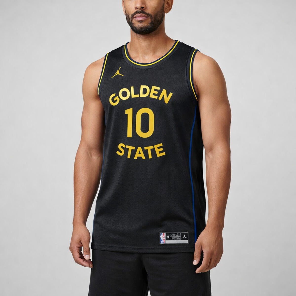 Butler IV 10 Golden State Black Basketball Jersey - 4