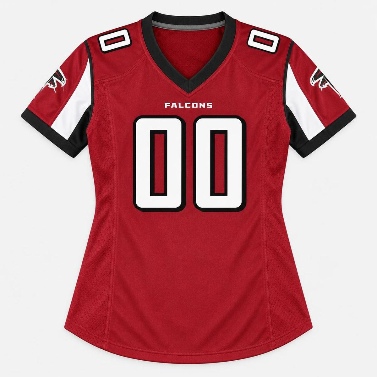 Red Atl Football Jersey - Custom Name and Number - 1