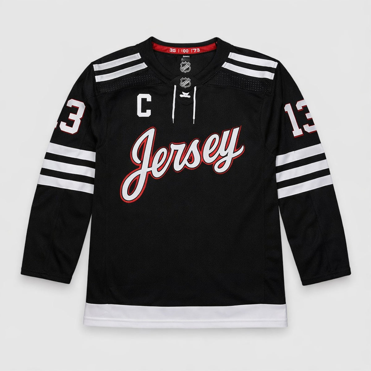 Hischier 13 Jersey Hockey Jersey - 1