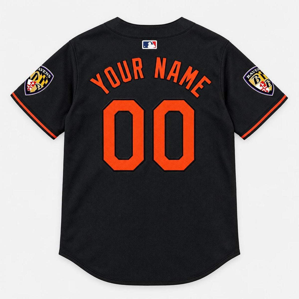 Baltimore Bird Baseball Jersey - Custom Name and Number - 11