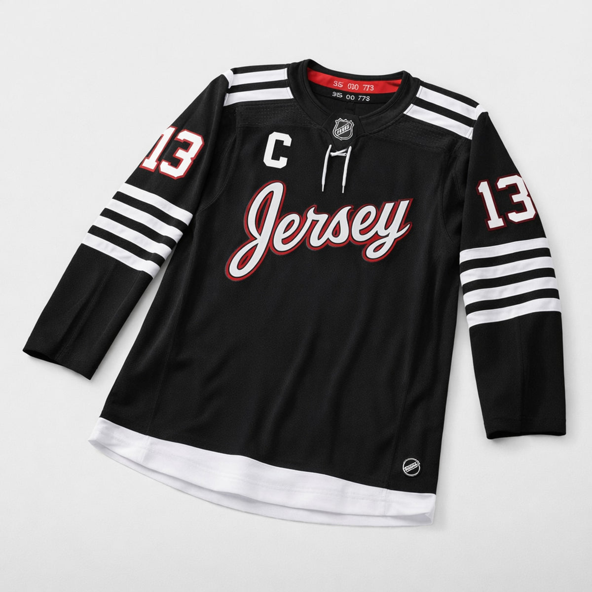 Hischier 13 Jersey Hockey Jersey - 3