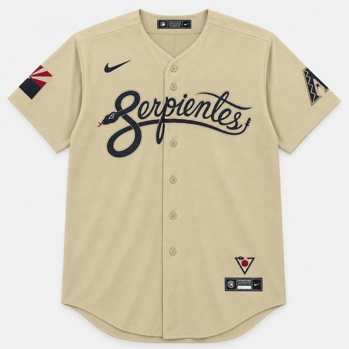 Peralta 6 Serpientes Baseball Jersey