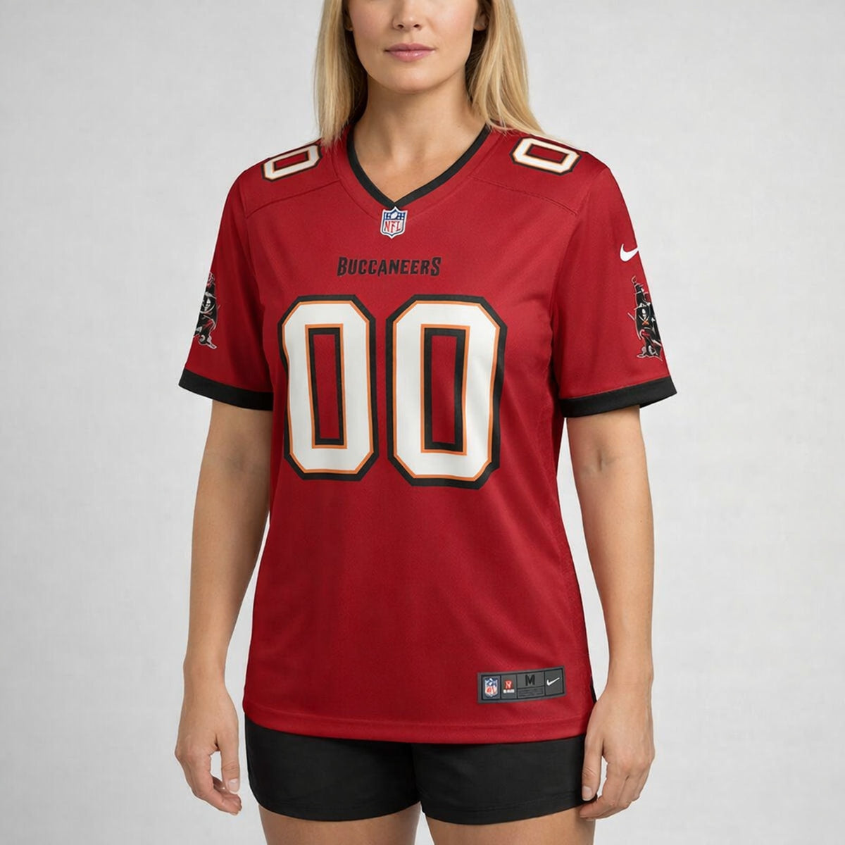 Red Tampa Bay Football Jersey – Custom Name and Number - 5