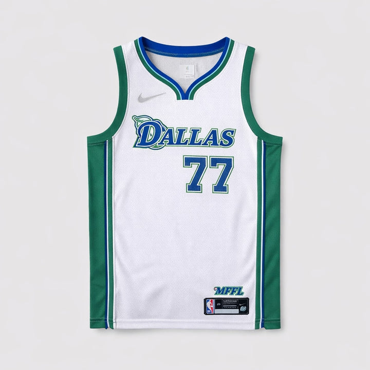 Dončić 77 Dallas Basketball Jersey