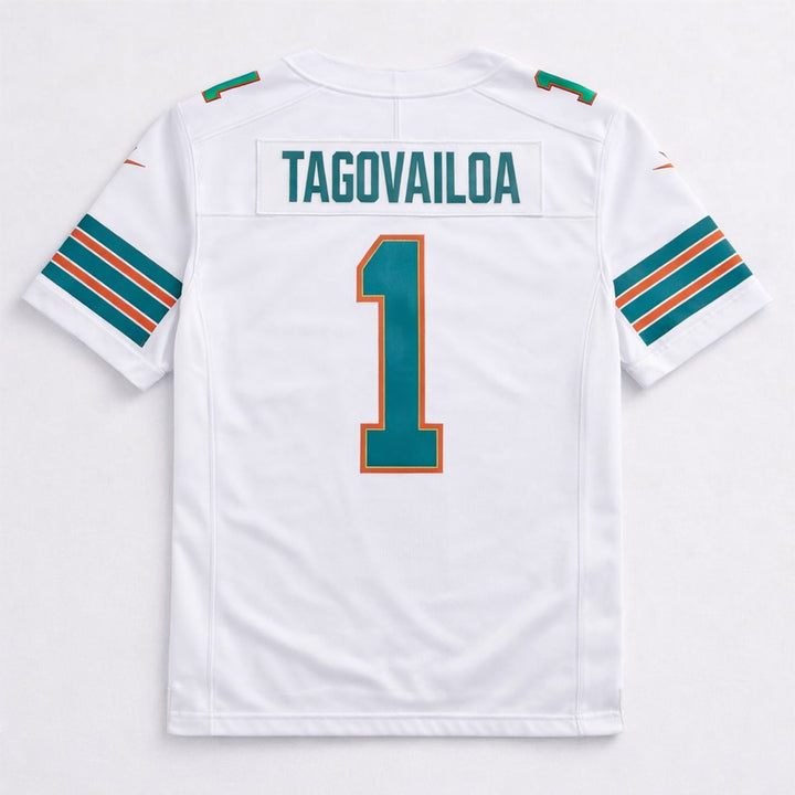 Tagovailoa 1 Miami Dolphins Football Jersey