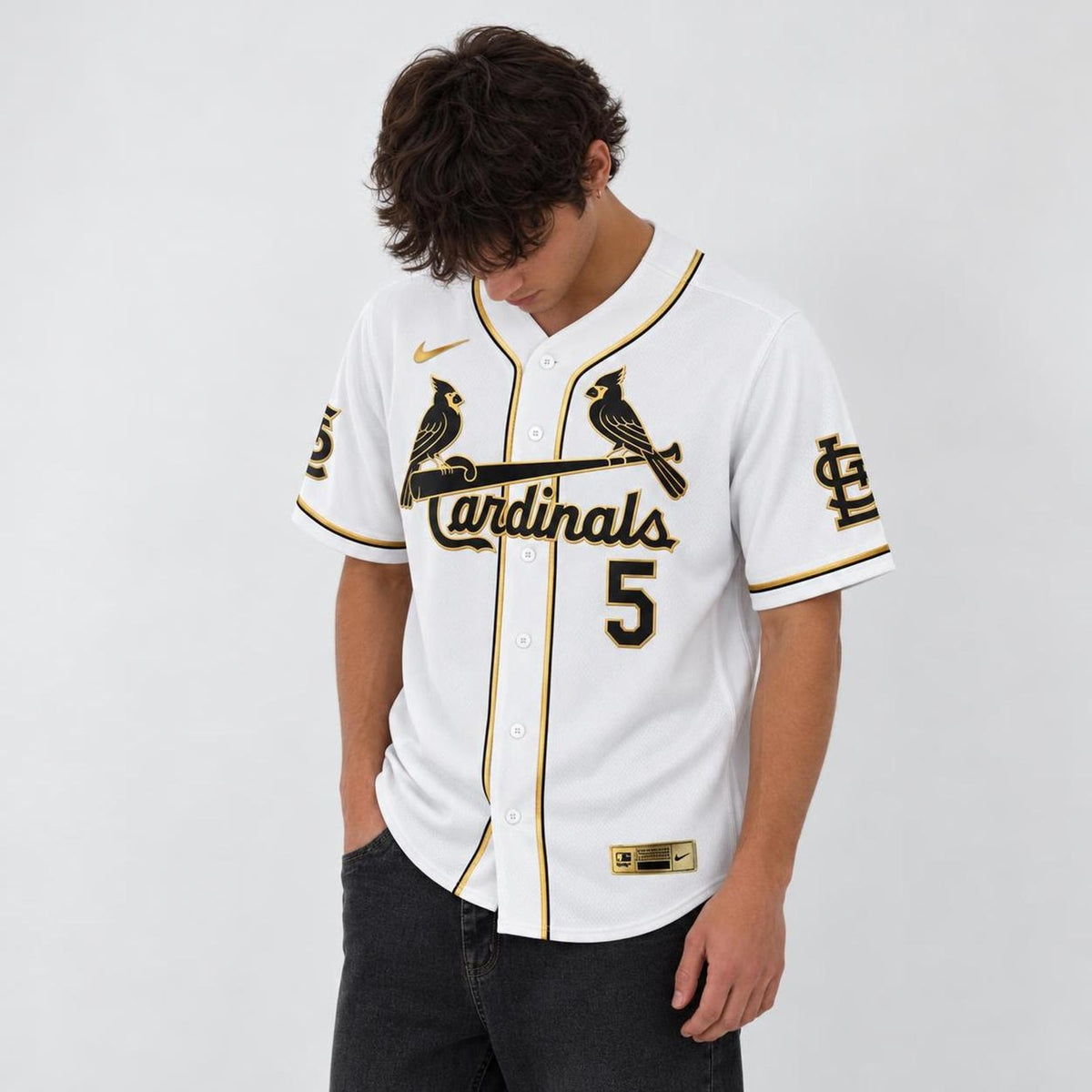 Pujols 5 Baseball Jersey - 4
