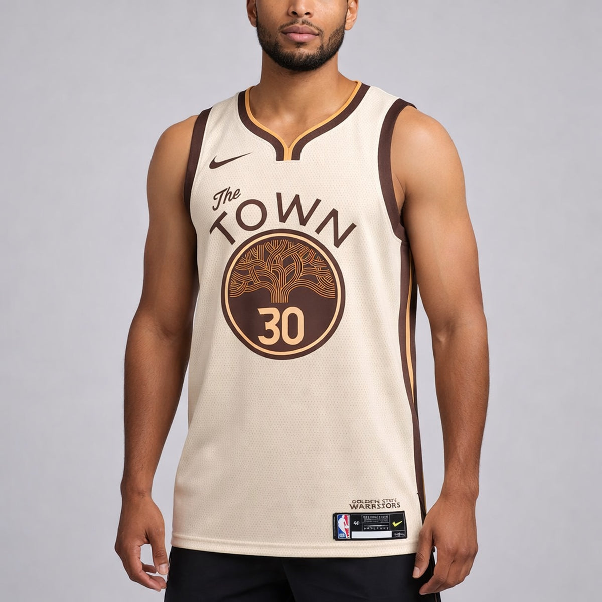 Curry 30 Warriors The Town Basketball Jersey - 4