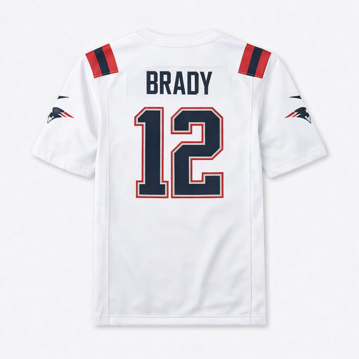 Brady 12 Patriots Football Jersey - 2
