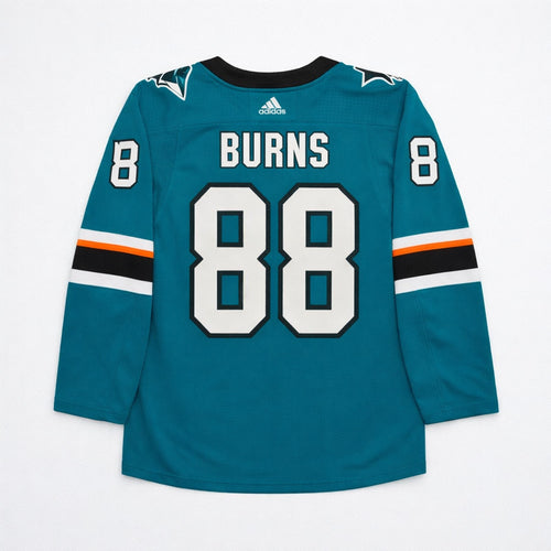 Burns 88 Sharks Hockey Jersey - 2