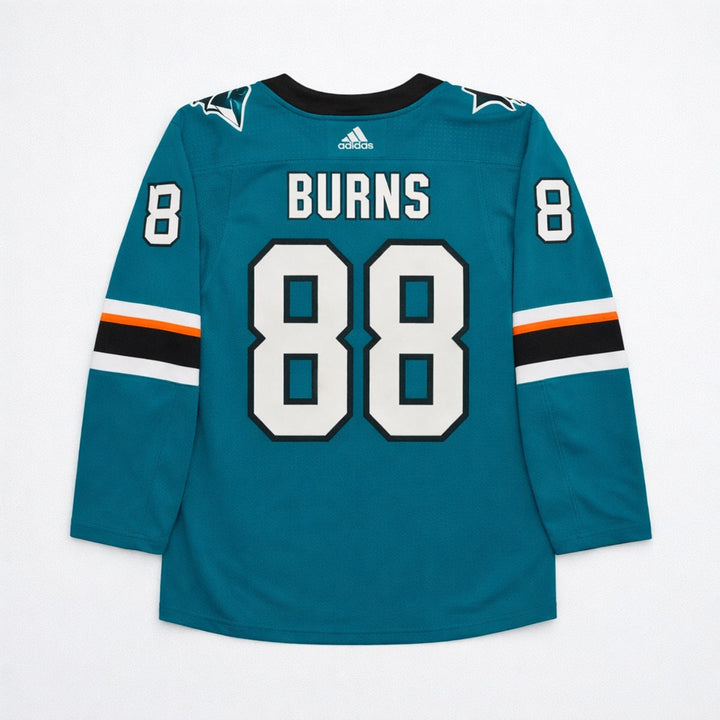 Burns 88 Sharks Hockey Jersey