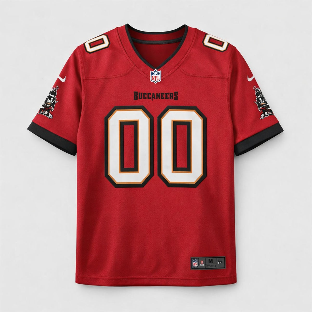 Red Tampa Bay Football Jersey – Custom Name and Number - 1