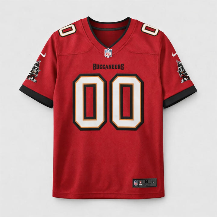 Red Tampa Bay Football Jersey – Custom Name and Number