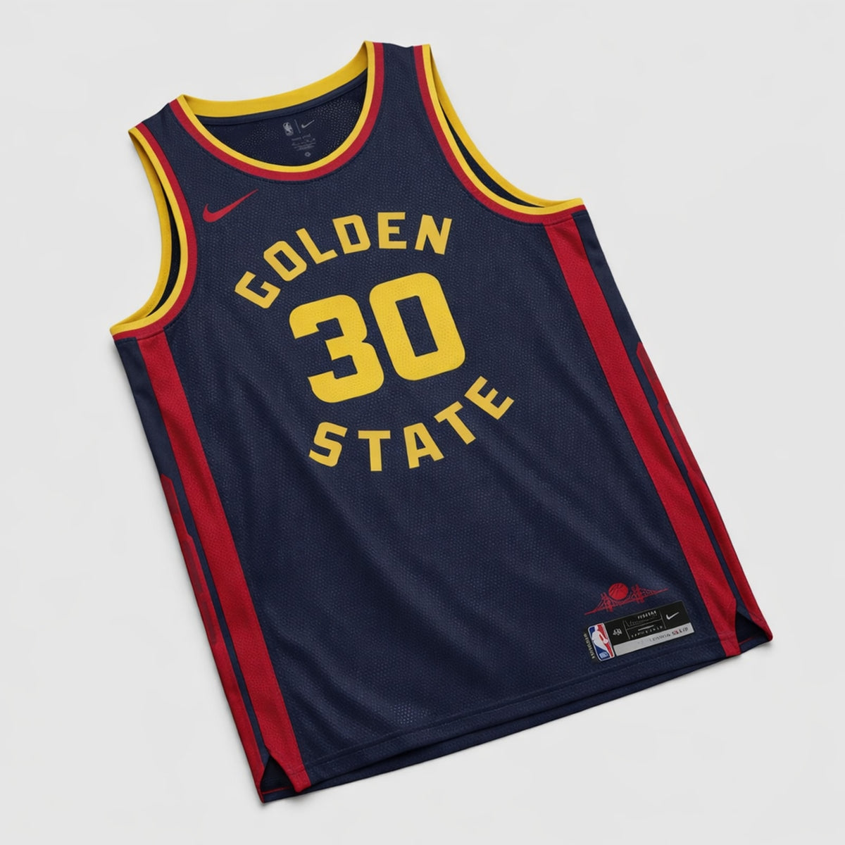 Curry 30 Golden State Navy Basketball Jersey - 3