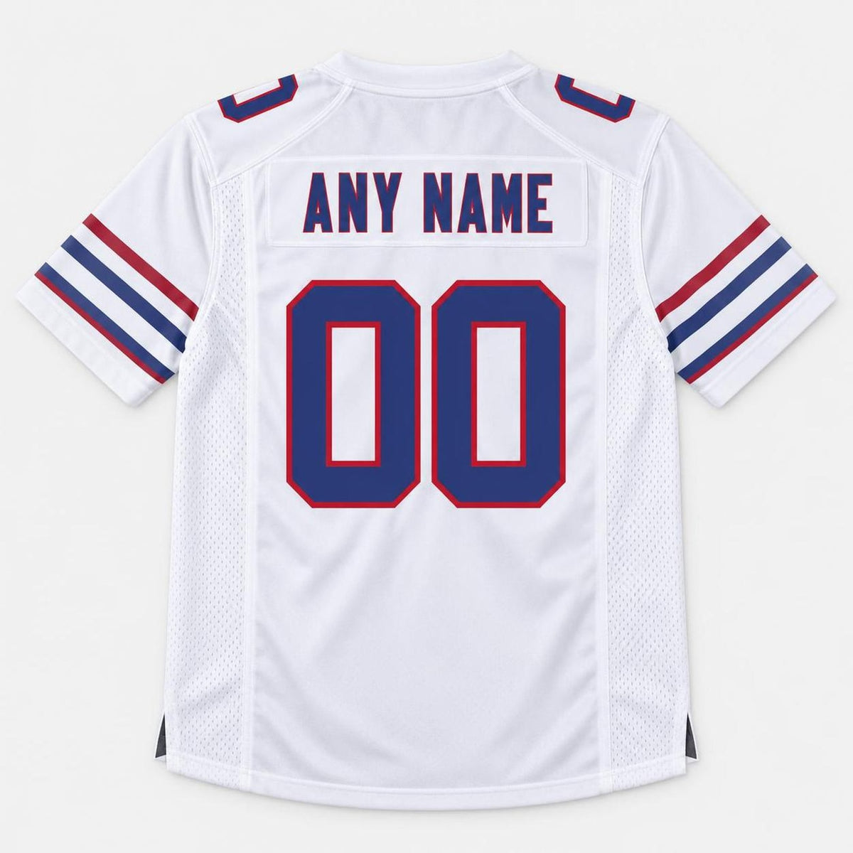 White Gridiron Football Jersey - Custom Name and Number - 2