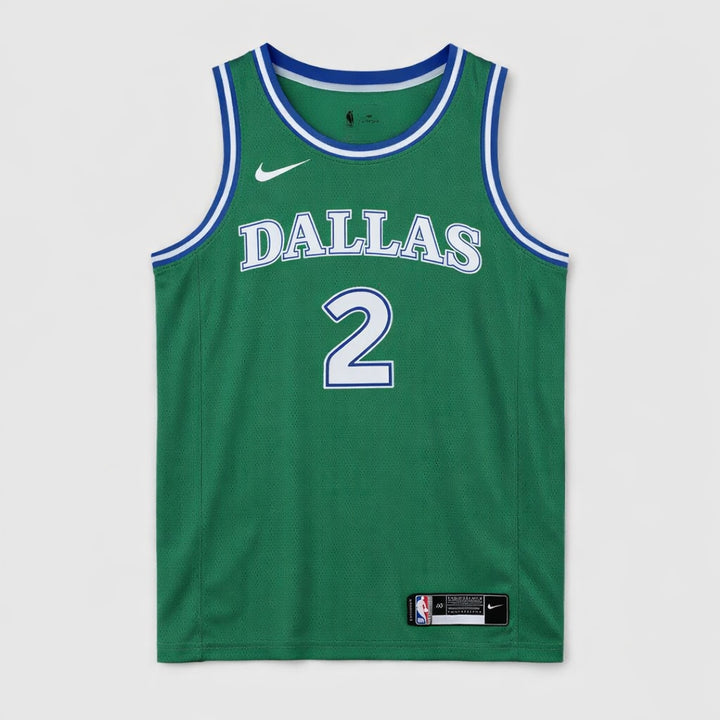 Irving 2 Dallas Basketball Jersey Green