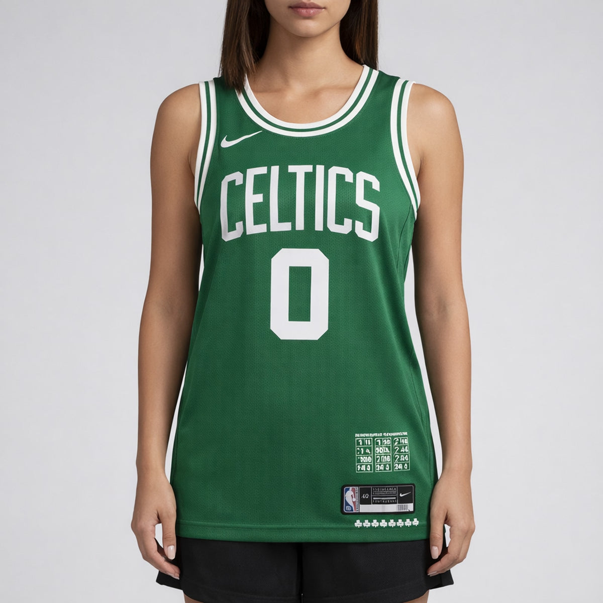 Tatum 0 Celtics Green Basketball Jersey - 5
