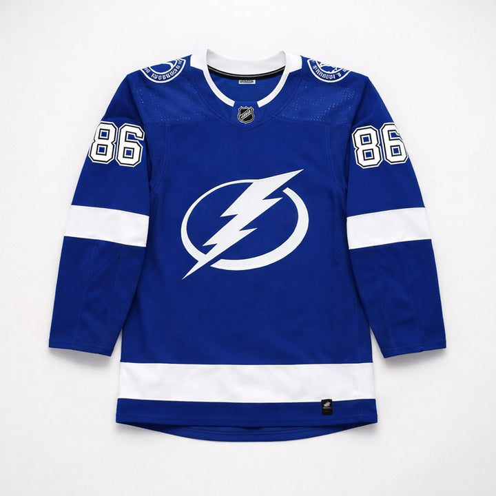 Kucherov 86 Lightning Hockey Jersey